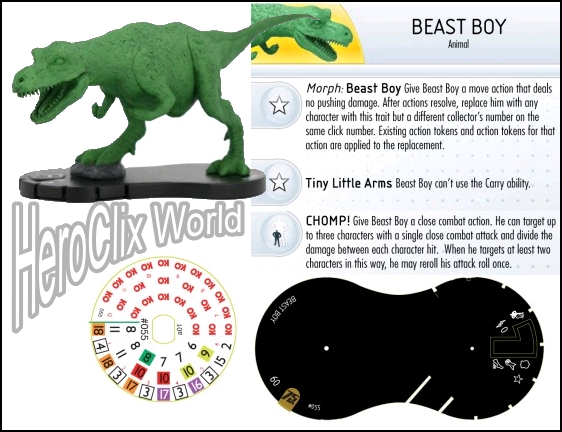 HeroClix DC 75th Spoilers Beast Boy