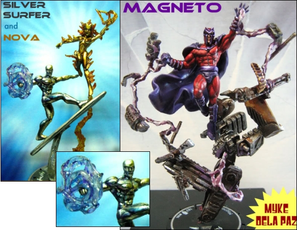 HeroClix Magneto custom Dela Paz
