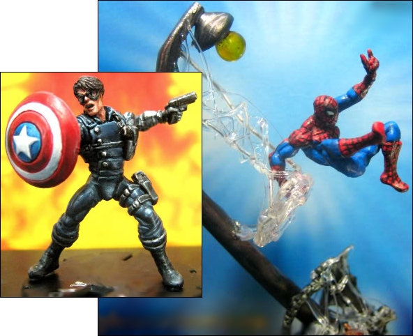 HeroClix Spiderman Winter Soldier