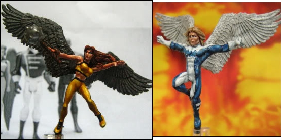 HeroClix Custom Angel Hawkgirl