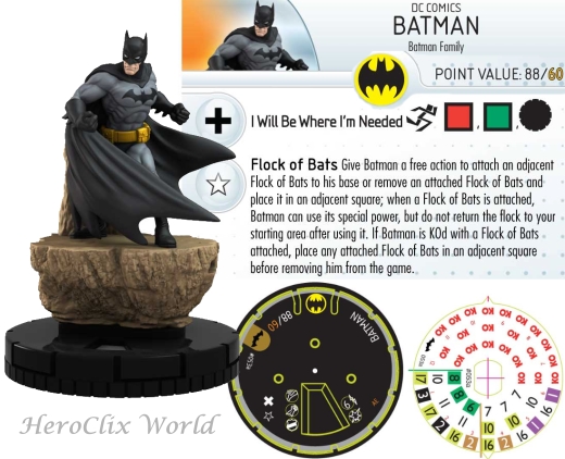 Batman HeroClix Dial
