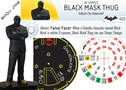 Batman Arkham Origins Black Mask Thug Dial