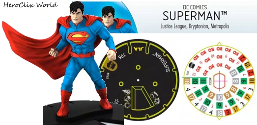 HeroClix Superman Dial