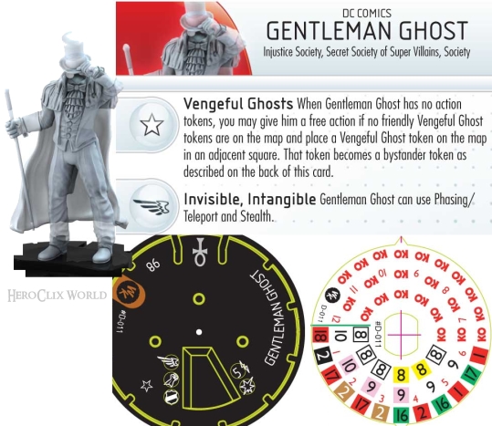 HeroClix Gentleman Ghost Convention Exclusive