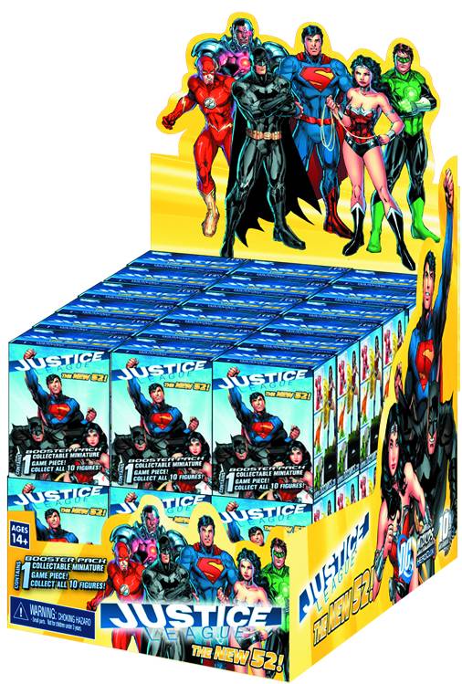 HeroClix Justice League (new 52) gravity Feed
