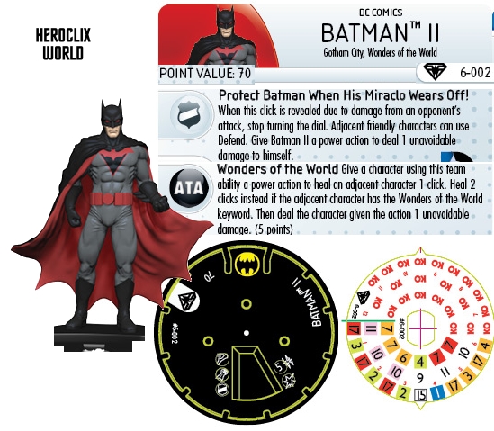 HeroClix Batman 2 Dial