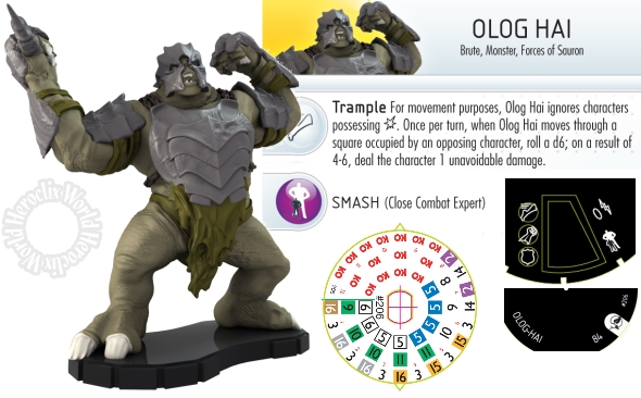 HeroClix Lord of the Rings Olag Hai