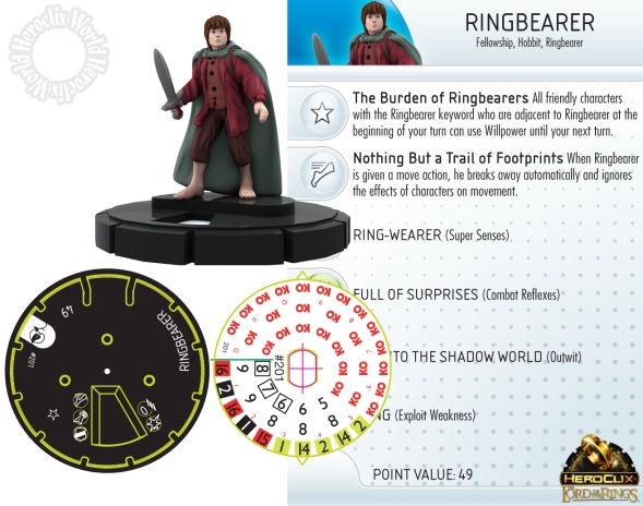 Lord of the rings Ringbearer HeroClix