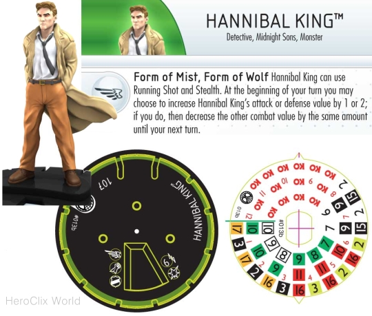 Hannibal King HeroClix