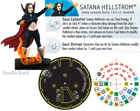 Santana Hellstrom HeroClix