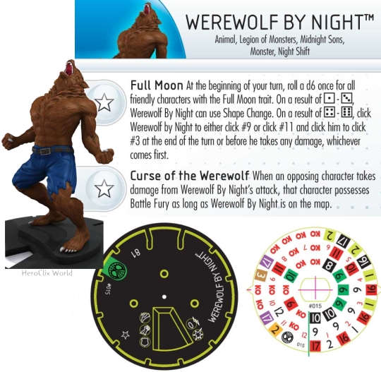 Werewolf By Night dial