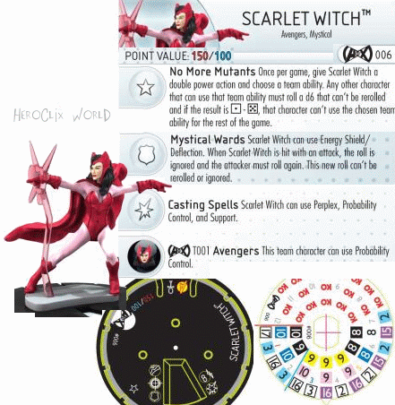 HeroClix Scarlet Witch