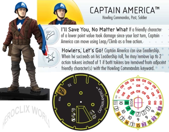 Heroclix Captain America