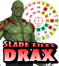 Galactic Guardians Gravity Feed Drax Dial