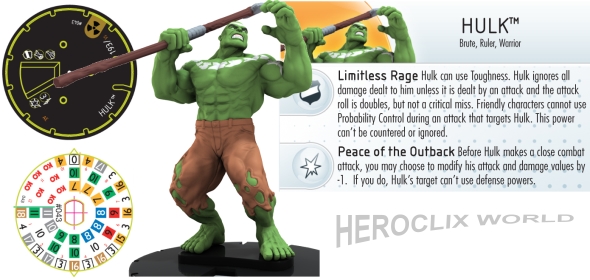 HeroClix Incredible Hulk Rage