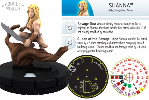 HeroClix Queen of the Savage Land