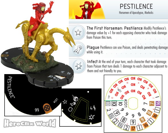 HeroClix Convention Exclusive Pestilence