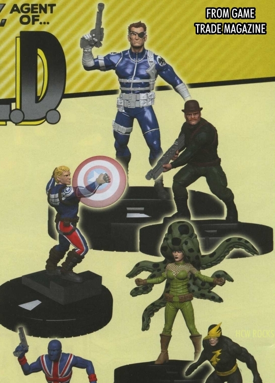 Nick Fury Agent of Shield HeroClix Spoilers