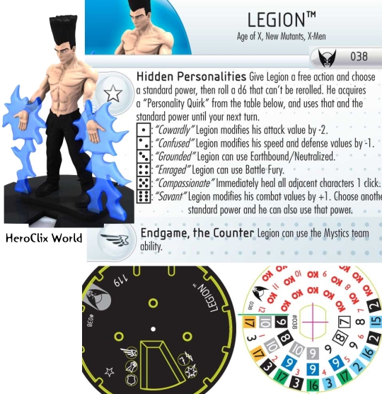 HeroClix Legion Dial