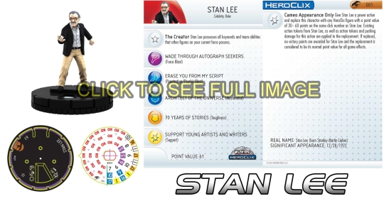 HeroClix Stan Lee Convention