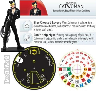 HeroClix Catwoman Gravity Feed