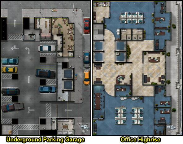 HeroClix Mighty Map #4