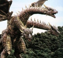 King Ghidorah Godzilla HeroClix Dial