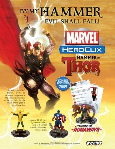 HeroClix Hammer of Thor preview