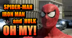 HeroClix Spider-Man Hulk Iron Man Oh My!