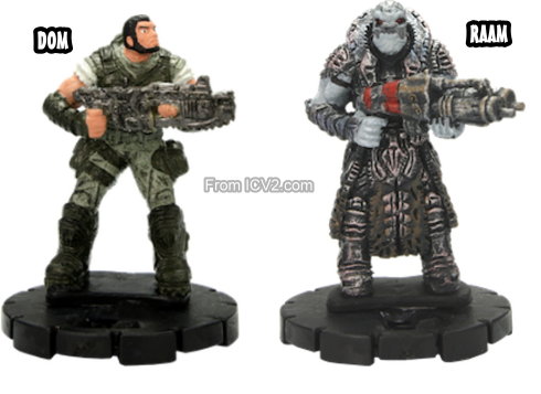 Dom Raam HeroClix Gears of War