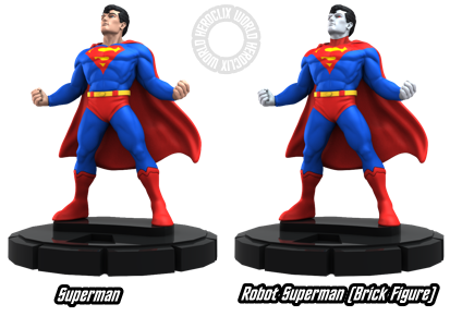 HeroClix Superman Robot Superman