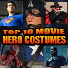 HeroClix World Top 10 Movie Super Hero Costumes