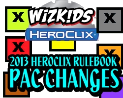 HeroClix PAC changes 2013