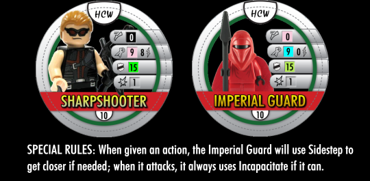 The Lego HeroClix Scenario - Imperial Guard / Sharpshooter