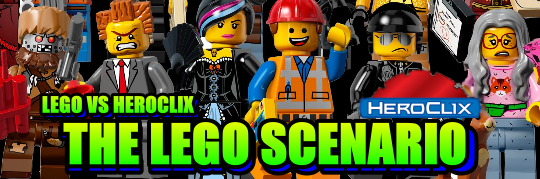 The Lego Scenario -- HeroClix vs Legos