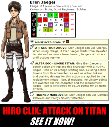 Hiro Clix: Attack on Titan